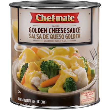 Chef-Mate Chef-Mate Golden Cheese Sauce 106 oz., PK6 10050000050687